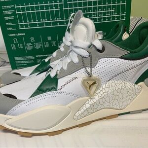 Puma RS-XL AIN’T BROKE WHITE GRAY-GREEN SIZE 13